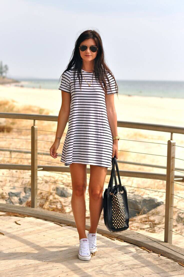 Hot Summer Stripe Dress
