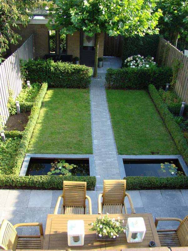 Small Backyard Home Design Idea