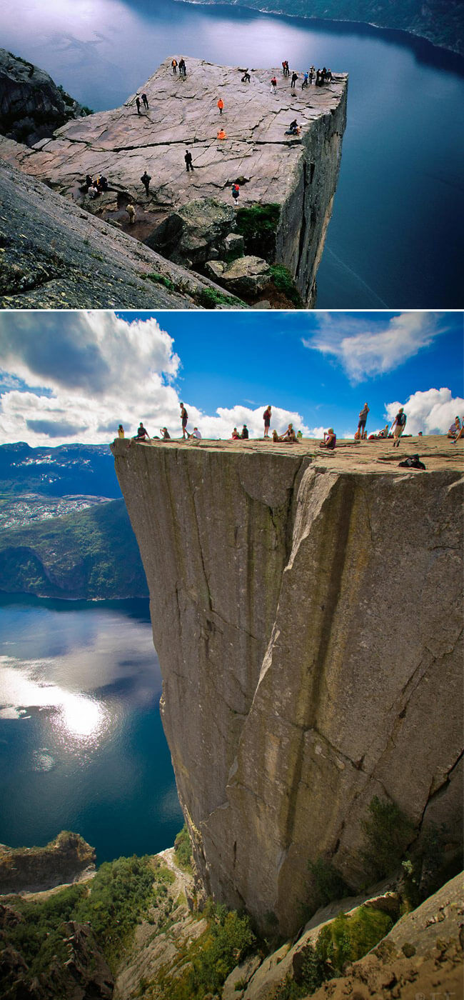 Unreal Travel Destination - Pulpit Rock in Norway