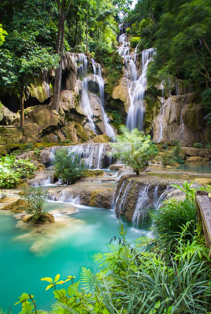 Kuang Si Waterfalls, Luang Phrabang, Laos