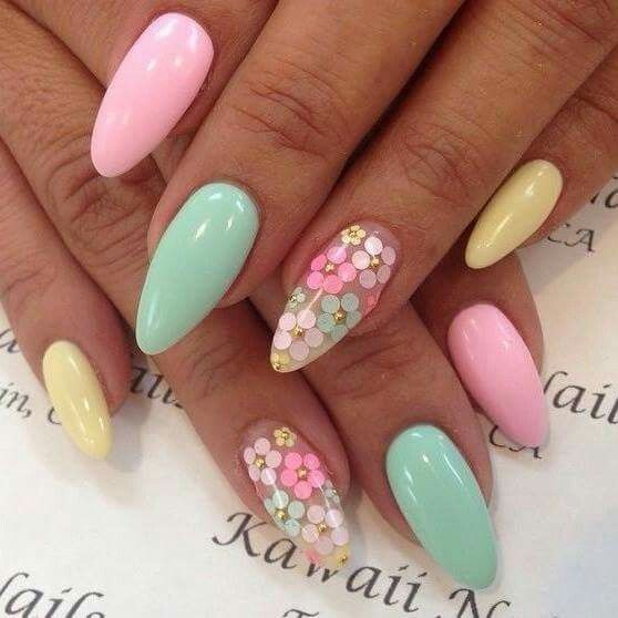 Check out these nails design ideas to try in summer 2017.