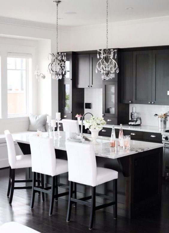 Check out these amazing dark kitchen ideas.