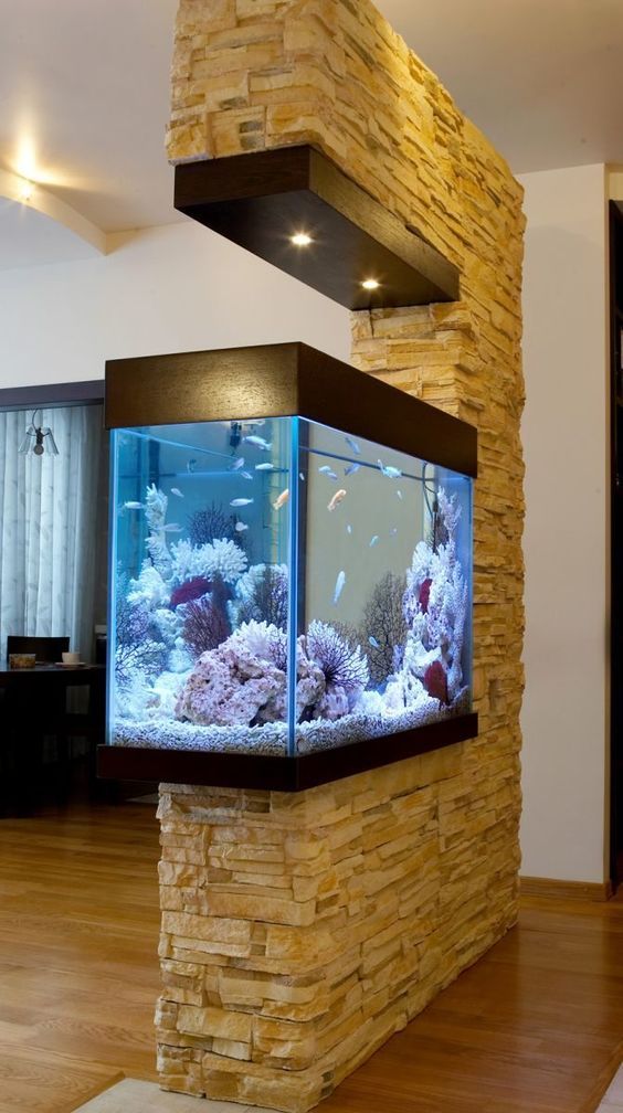 Modern Aquarium Room for Simple Design